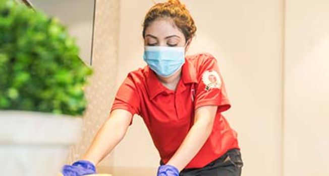 professional home deep cleaning in Dubai, UAE by Transguard Living