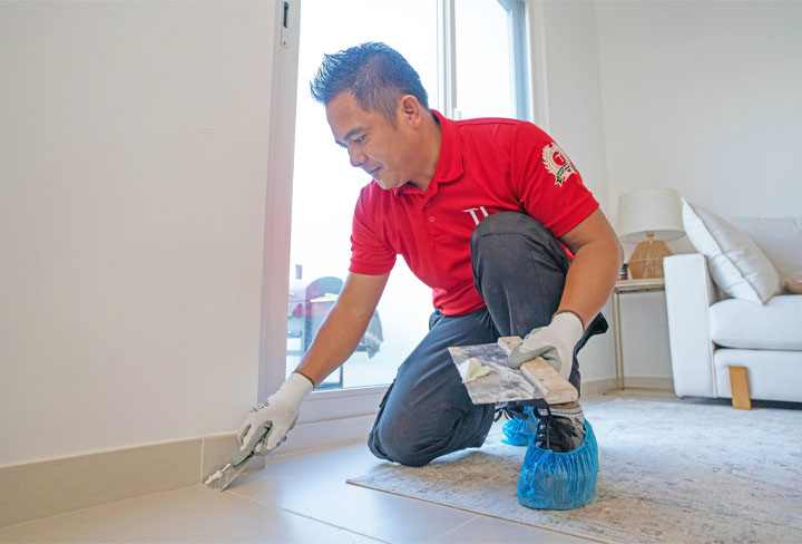 Tile Masonry services in Dubai, UAE by Transguard living